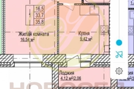 1-ая квартира на 3-ем Академическом проезде