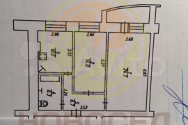 2-к. квартира, 62 м², 9/9 эт. на продажу в Калуге | Купить квартиру | Авито