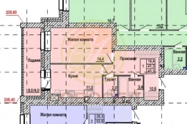 1-ая квартира на 3-ем Академическом проезде