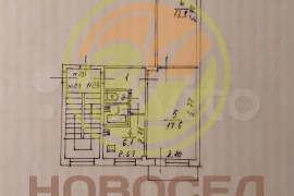 2-к. квартира, 46,2 м², 3/5 эт.