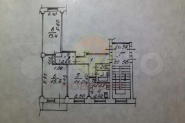 3-к. квартира, 59,9 м², 2/5 эт.