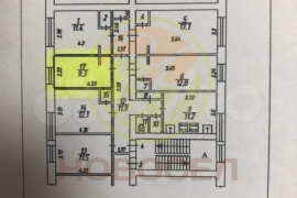 Комната 9,3 м² в 5-к., 2/3 эт.