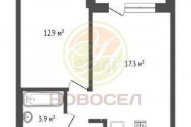 Продаю 1-комнатную квартиру, 38.7 м², Калуга, улица 65 лет Победы, 6