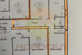 2-к. квартира, 57 м², 3/3 эт.