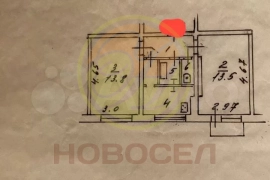 2-к. квартира, 40,3 м², 3/5 эт.