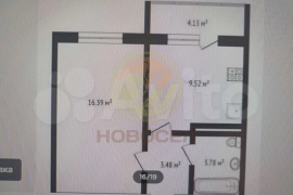 1-к. квартира, 35 м², 2/10 эт.