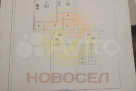 1-к. квартира, 35,2 м², 9/9 эт.