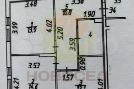 2-к. квартира, 55,2 м², 8/13 эт.