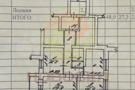 3-к. квартира, 77,5 м², 3/5 эт.