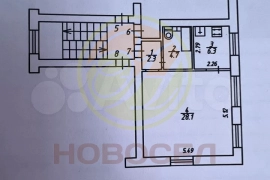 1-к. квартира, 41,4 м², 2/4 эт.