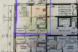 1-к. квартира, 43,4 м², 5/9 эт.