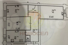 3-к. квартира, 79,2 м², 4/9 эт.