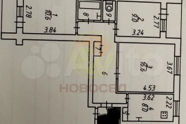 3-к. квартира, 59 м², 5/9 эт.
