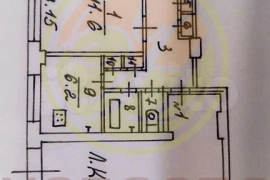 2-к. квартира, 49 м², 1/9 эт.